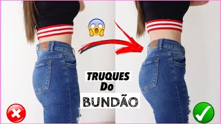 TRUQUES PARA TER BUNDÃO EM INSTANTES— COMO AUMENTAR O BUMBUM EM SEGUNDOS [upl. by Alohs]