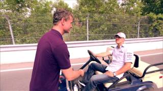 David Coulthard amp Michael Schumacher  Interview Pre Race Canada 2011 HD [upl. by Britta127]