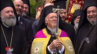 Ecumenical Patriarch Bartholomew in Sydney  Official Welcome amp Doxology [upl. by Koorb]