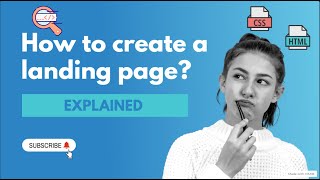 StepbyStep Guide Creating a Stunning Landing Page from Scratch [upl. by Miof Mela]