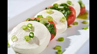 Galbani Watermelon Caprese with Lemon Arugula Pesto [upl. by Gershom139]