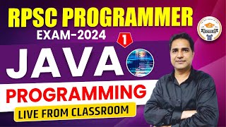 RPSC Programmer Live from Classroom  Java Programming 1  By Pawan Sir [upl. by Garibull239]