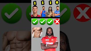 kiske six pack hai 🔥shorts viratkohli ronaldo cricket cricketlover viralvideo vs [upl. by Aliuqahs]