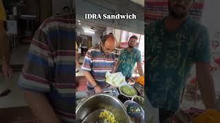 Gujarati Farsan Sandwich Dhokla Recipe Gujarati food  Street food shortvideo shorts [upl. by Celesta]