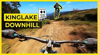 First Ride on A Full DH Double Black Trail at Kinglake [upl. by Gupta]