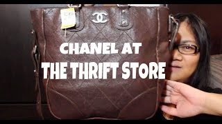 CHANEL BAG AT THE THRIFT STORE [upl. by Yecak]