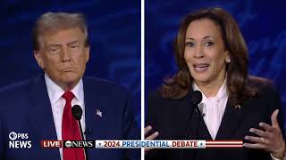 WATCH Trump misinformation about abortion insulting to American women Harris says [upl. by Elinore]