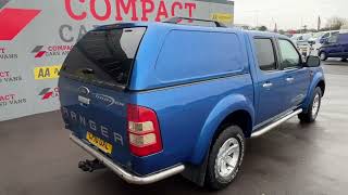 FORD RANGER 25 TDCi XLT Pickup 4dr Diesel Manual 4x4 255 gkm 140 bhp [upl. by Adnuhser]