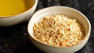 How to Make Quick Egyptian Dukkah So Easy [upl. by Darsey370]