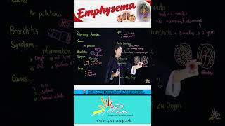 What is Emphysema I Respiratory Diseases I Gaseous Exchange I Biology I biology penacademy [upl. by Rebane465]