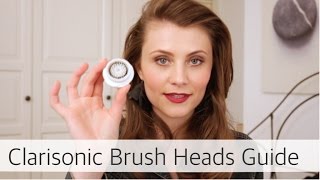 Clarisonic Brush Heads Guide  SocialBeautify [upl. by Bull]