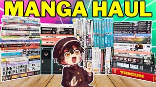 I Spent Over 1000 On This HUGE Manga Haul [upl. by Anaela]