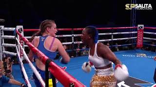 CLARESSA SHIELDS VS FEMKE HERMANS FULL FIGHT [upl. by Eelhsa]