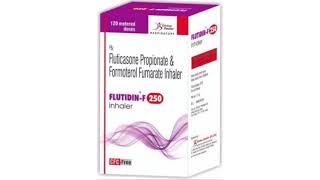 FLUTIDIN F 250 inhaler Fluticasone Propionate amp Formoterol Fumarate Inhaler [upl. by Jagir961]