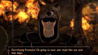 The Funniest Terrifying Presence Speech Check in Fallout New Vegas [upl. by Skiest681]