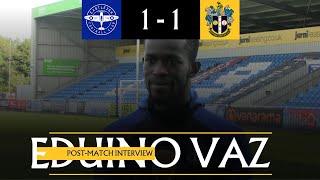 POST MATCH Eduino Vaz Eastleigh 1 Sutton United 1 VNL 26082024 [upl. by Everest]