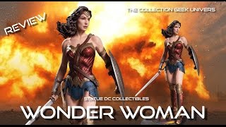 Unboxing  Statue  Wonder Woman  DC collectibles  Vidéo en Français [upl. by Anhoj]