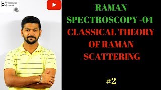 RAMAN SPECTROSCOPY 04  CLASSICAL THEORY OF RAMAN SCATTERING 2  EQUATIONS [upl. by Siroved]