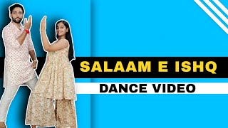 Salaam E Ishq Dance Video  Wedding Dance  Salaame Ishq dance cover  easy dance steps [upl. by Liggett]