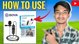 🎙️Boya mic kaise use kare mobile se  Boya mic kaise use kare open camera  How to use boya mic 2024 [upl. by Retep800]