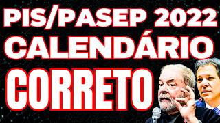 CALENDÁRIO OFICIAL PISPASEP 2022 PAGAMENTOS NO CALENDÁRIO 2024  DATAS DE SAQUE DO ABONO SALARIAL [upl. by Ianahs51]