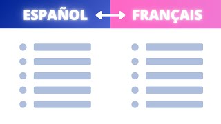 100 Palabras Que CAMBIAN De Género En 🇫🇷 Y 🇪🇸 [upl. by Meris]