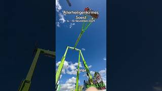 Allerheiligenkirmes Soest 2024 Fahrgeschäfte [upl. by Emmie136]