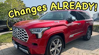 2024 Toyota SEQUOIA review and changes [upl. by Sillek]