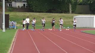 100m race 8 Tonbridge AC Evening Open Meeting 6th August 2024 [upl. by Retrak]