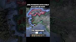 AFK Pushing Italy Is A Lot Of Fun hoi4 heartsofiron4 [upl. by Aranat169]