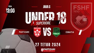 SUPERIORE U18  PARTIZANI  EGNATIA [upl. by Adnylg598]