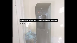 Distillata Water How to Clean a Bottom Loading Water Cooler [upl. by Miko24]