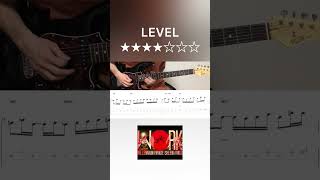 millennium parade x Sheena Ringo  W●RK guitar solo cover with tabs amp chords [upl. by Othe95]