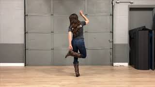 Footloose Line Dance Instruction [upl. by Prentiss]