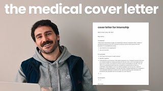 how to write a cover letter for internship applications for medical students [upl. by Skilken895]