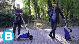 Getest opvouwbare elektrische step met drie wielen 🛴 [upl. by Bala]