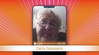 TV Oranje app videoboodschap  Carla Goossens [upl. by Corley]