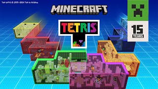 Minecraft x Tetris® [upl. by Eyk]