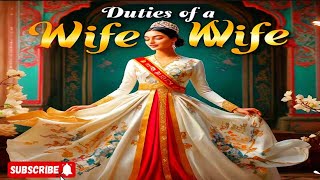 DUTIES OF A WIFE Exploring the essential duties of a wife [upl. by Oznofla]