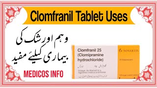 clomfranil 25 mg uses in urdu  colmfranil 10 mg uses in urdu  clomipramine hydrochloride [upl. by Nitas]