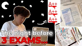 how to STUDY for an exam THE NIGHT BEFORE and still get all As [upl. by Hen]