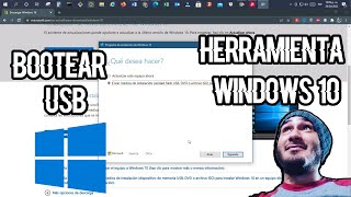 BOOTEAR USB CON HERRAMIENTA DE WINDOWS 10 👍😎 [upl. by Ennazus550]