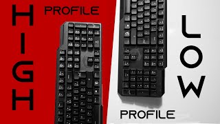 MSI GK50 LOW PROFILE VS ELITE [upl. by Treblig]