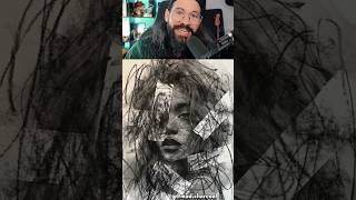 ✏️Technique de Dessin Incroyable😲Portrait visage femme fusain [upl. by Mirabella933]