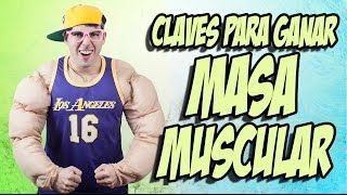 3 RECETAS para AUMENTAR MASA MUSCULAR Fáciles y Baratas [upl. by Yedorb]