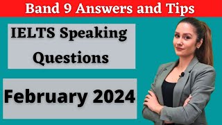 Recent IELTS Speaking Test Questions and band 9 answers 2024 [upl. by Ferri]