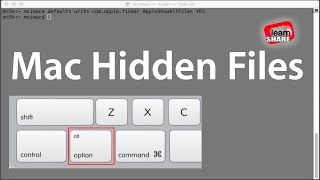 How to Show Hidden files on Mac OS [upl. by Ytima]