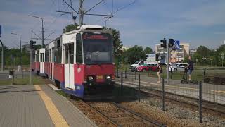 Poland Bydgoszcz tram 11 ride from Igrzyskowa to Kleeberga [upl. by Seltzer]