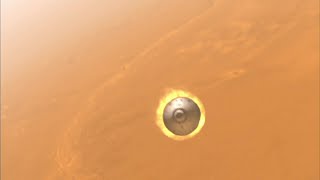 How NASA Mars Exploration Rover Spirit landed on Mars [upl. by Blight262]