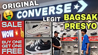 CONVERSE BUY 1 GET 1 FREE SHOESAPPARELBAGSSLIDE at may 30 saleConverse Greenhills [upl. by Rao]